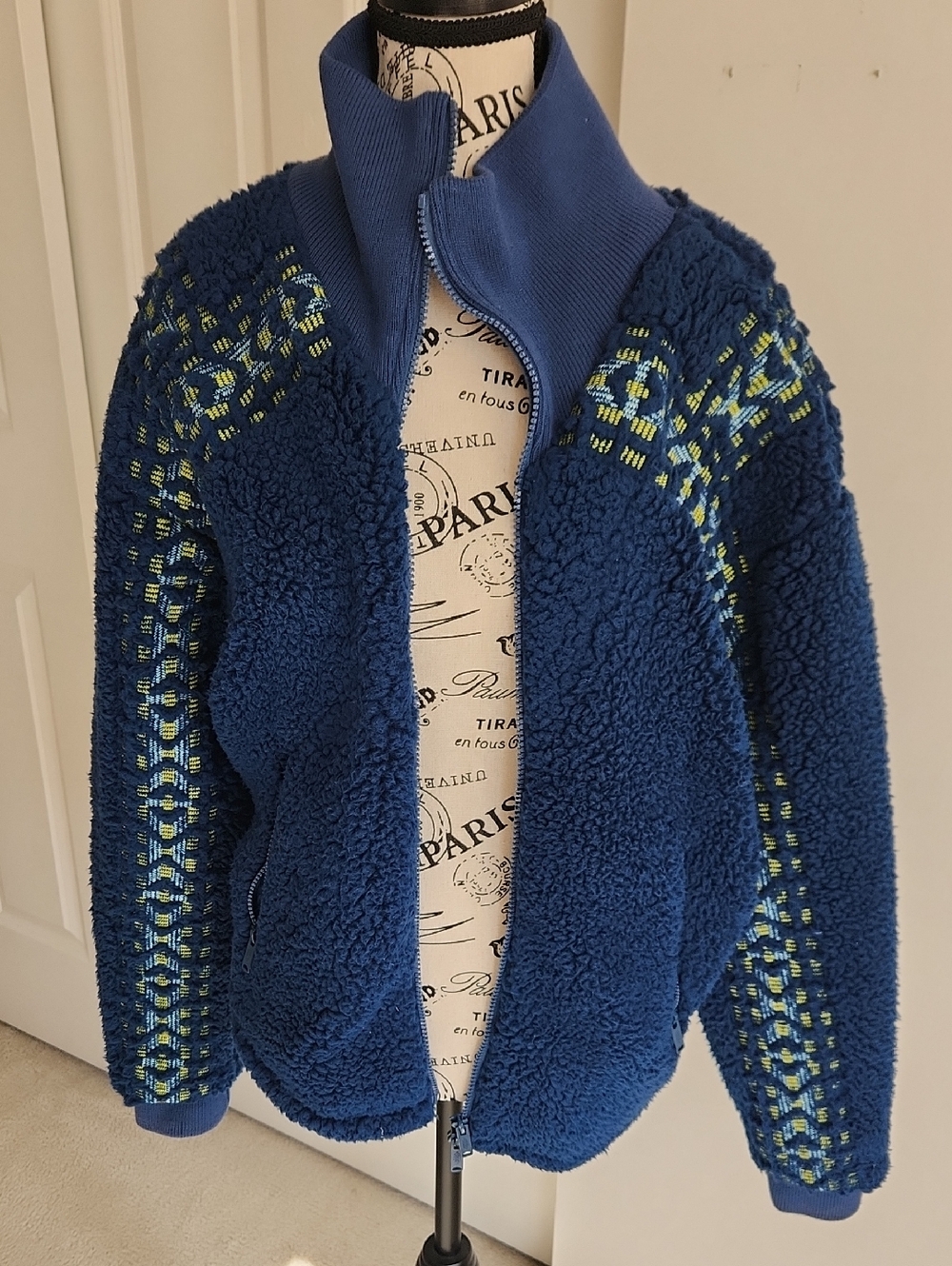 Free People Movement Aztec Sherpa Jacket SZ XS